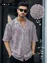 Seersucker Light Grey Shirt.webp