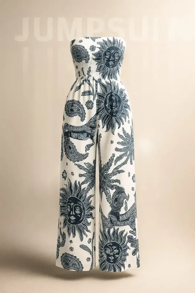 PRINTED JUMPSUIT