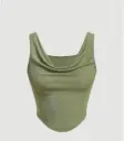 DRAPED TANK TOP