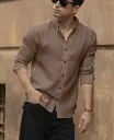 Men's Solid Linen Cotton Shirt | Casual | Plain | Full Sleeve | Summer-Regular Fit| Men Stylish Shirt | Everyday Formal Wear