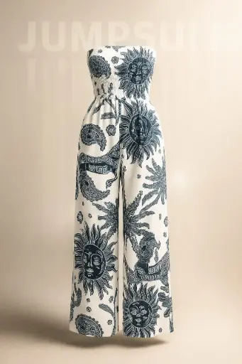 PRINTED JUMPSUIT