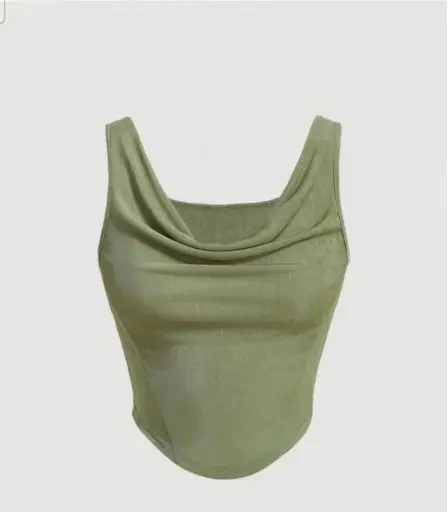DRAPED TANK TOP